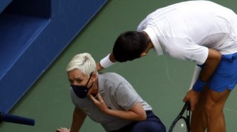 Tennis: Novak Djokovic yavanywe muri US Open kubera gukubita agapira umusifuzi