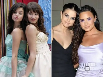 Ubwo bafataga amashusho ya Filime ‘Princess Protection Program’, Selena Gomez na Demi Lovato baratandukanyijwe