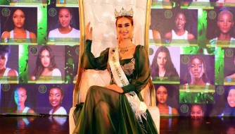 Sarra wo muri Tunisia yegukanye ikamba rya Miss Africa Calabar, Yasipi aboneka muri batanu ba mbere-AMAFOTO