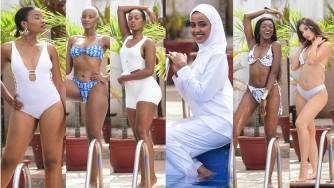 Abarimo Yasipi bahatanira kuvamo Miss Africa Calabar biyerekanye muri ‘bikini’, Umusiramukazi aratungurana-AMAFOTO