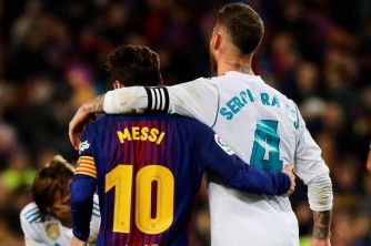 Messi na Ramos bayoboye urutonde rw'abakinnyi 10 bari ku Isoko
