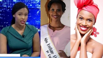 Mutoni Jane witabiriye Miss Rwanda na Miss Heritage Global yatangiye gukora kuri Televiziyo Rwanda, abarimo Miss Jolly bamushimira kudacika intege