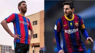 Gusa na Messi byamugize icyamamare mu gihugu no ku mbuga nkoranyambaga – AMAFOTO