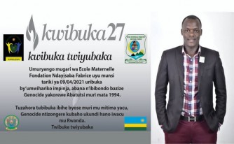 #Kwibuka27: Ecole Maternelle Fondation Ndayisaba Fabrice yibutse impinja, abana n’ibibondo bishwe muri Jenoside