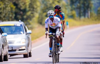 Tour du Rwanda 2021: Munyaneza Didier 'Mbappe' yakoze impanuka ahita ava burundu mu irushanwa