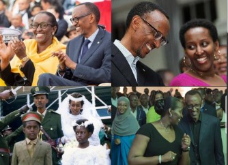 Amafoto 20 yaranze ubuzima bwa Perezida Kagame na Madamu Jeannette Kagame bizihiza imyaka 32 bamaranye