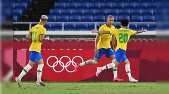 Tokyo 2020: Brazil yanyagiye Ubudage 4-2 Dani Alves agaragara mu kibuga ku myaka 38