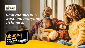 MTN yatangije gahunda yo gutanga mu ngo umuyoboro uvuguruye wa interineti yihuta 'Fixed Home Broadband Offer'