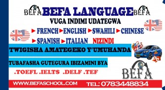 BEFA Language School: Ikigo kimaze kuba ubukombe kikaba igisubizo ku bifuza kumenya indimi 12 n'amategeko y'umuhanda mu gihe gito 