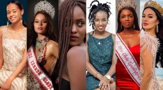 Amatora yatangiye! Amafoto y’uburanga bw’abarimo umunyarwandakazi bahataniye ikamba rya The Miss Globe