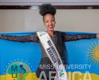 Umwiza Phionah wari uhagarariye u Rwanda muri Miss University Africa yabaye Igisonga cya 4-AMAFOTO+VIDEO