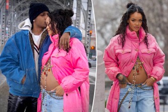 Noneho byemejwe! Rihanna atwite imfura ye n'umukunzi we A$AP Rocky - AMAFOTO