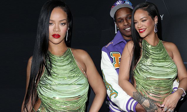 Rihanna and A$AP Rocky Were Very Smitten Parents-To-Be at Fenty's Eau De  Parfum Event