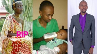 Bishop Justin Alain yasohoye indirimbo y'isengesho yasenze umunsi umugore we yitaba Imana akamusigira abana 3 barimo n'uruhinja-VIDEO