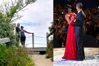 St Valentin: Barack Obama na Michelle Obama bamaranye imyaka 30 bifurizanyije umunsi w’abakundana mu mitoma myinshi 