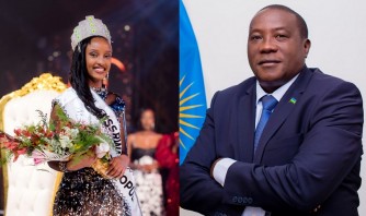 Minisitiri Gatabazi yari ashyigikiye Nshuti Divine Muheto wabaye Miss Rwanda 2022