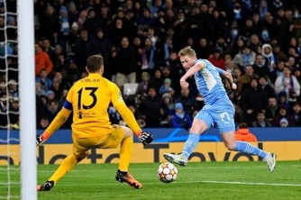 UCL1/4: Bigoranye Manchester City yabonye intsinzi y'amateka kuri Atletico, Liverpool ikura amanota atatu muri Portugal