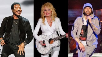 Eminem, Lionel Richie hamwe na Dolly Parton bagiye gushyirwa muri Rock & Roll Hall Of Fame 2022