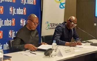 FERWABA yasinyanye amasezerano y'imikoranire na NBA Africa agamije guteza imbere impano z'abanyarwanda