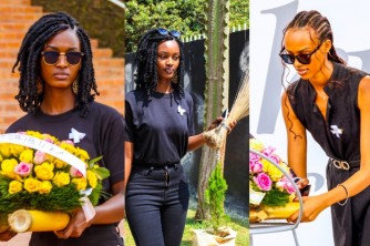 #Kwibuka28: Miss Earth Rwanda Ngirinshuti, Miss Shanitah n'abandi ba Nyampinga basuye banakora isuku ku rwibutso rwa Jenoside rwa Kigali-AMAFOTO