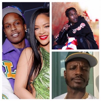 A$AP Rocky umukunzi wa Rihanna akurikiranyweho kurasa uwahoze ari inshuti ye A$AP Relli