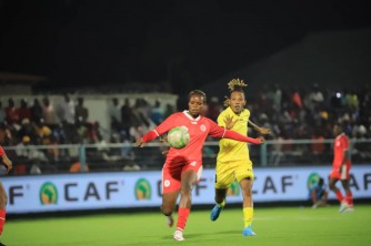 Champions League: AS Kigali WFC yanyagiriwe imbere ya Perezida wa FERWAFA - AMAFOTO