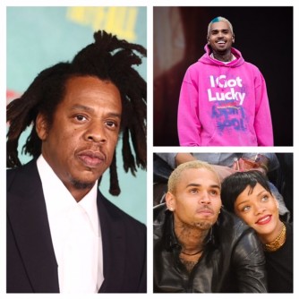 Jay Z yibasiye bikomeye Chris Brown amwibutsa ko yahombye Rihanna