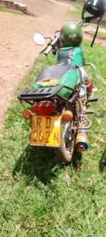 Gatsibo: Polisi yafashe uwari utwaye moto yibwe 