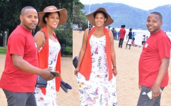 Ev. Andrea n'umugore we bateguye ubukerarugendo bise 'Miss Andre Family Visit Rwanda' 
