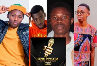 Thierry, Idrisa, Cedric na Leandre basezerewe muri One Nyota Music Music-AMAFOTO