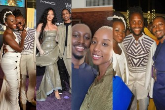 Rugamba yitabiriye imurikwa rya Black Panther 2 hamwe n’ibyamamare nka Rihanna-AMAFOTO