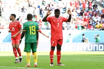 Switzerland yagonze Cameroon mu mikino y'igikombe cy'isi