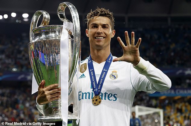 Cristiano Ronaldo ya yi atisaye a Real Madrid