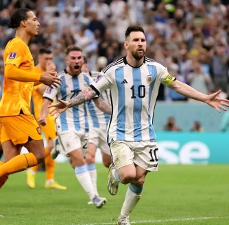 Igikombe cy'isi: Umutima wenda guhagarara Argentine ya Messi yerekeje muri 1/2 itsinze u Buhorandi 