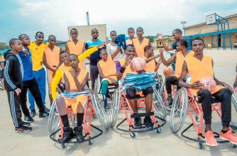 Zukunft Fur kinder in Slum na NPC bakomeje gahunda yo gukundisha abanyeshuri umukino wa Wheelchair Basketball