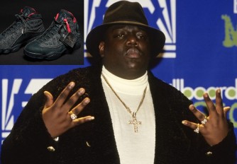 Notorious B.I.G yahawe icyubahiro ashyirwa ku nkweto za Air Jordan 