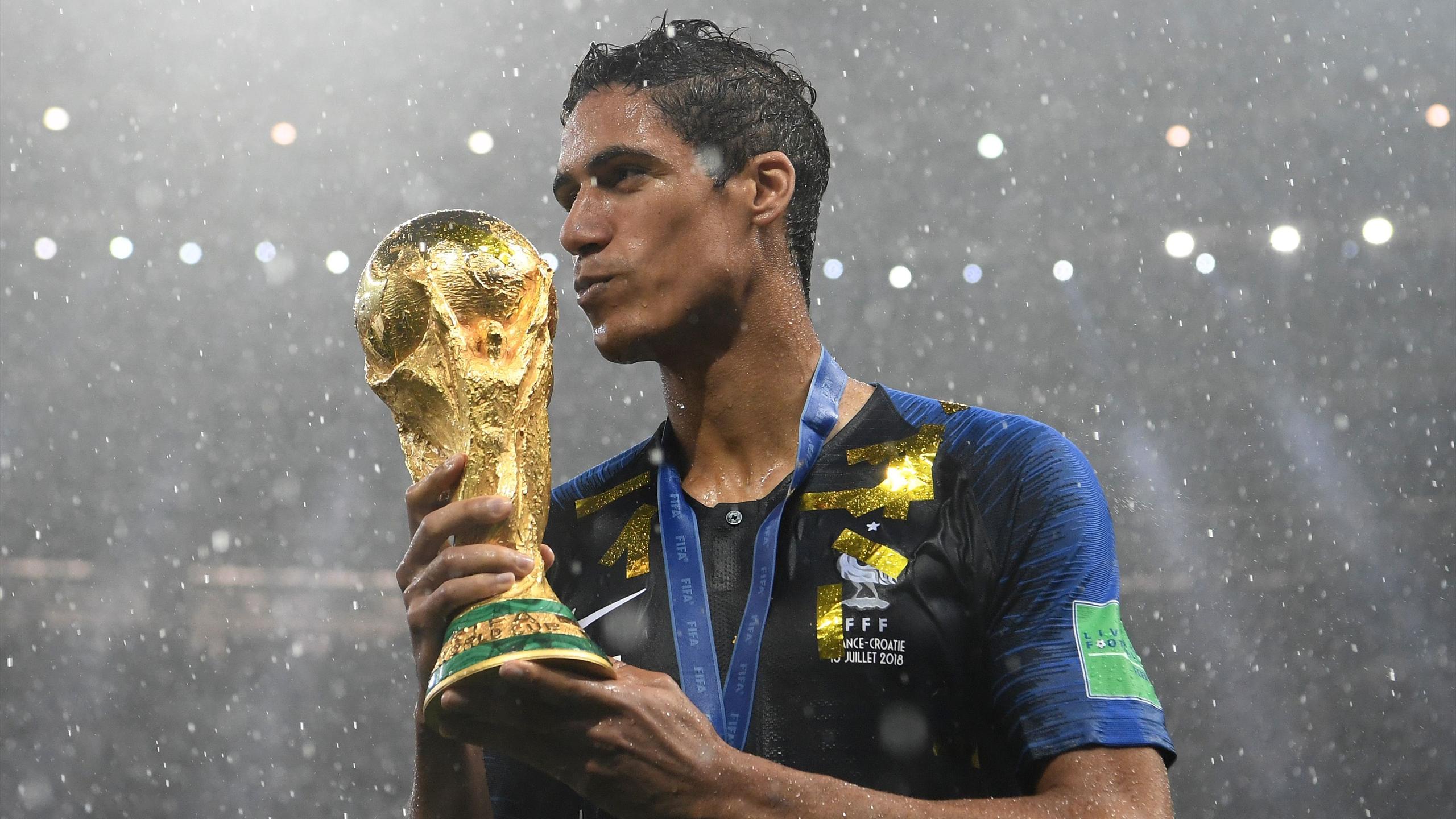 Varane has won the World Cup in 2018