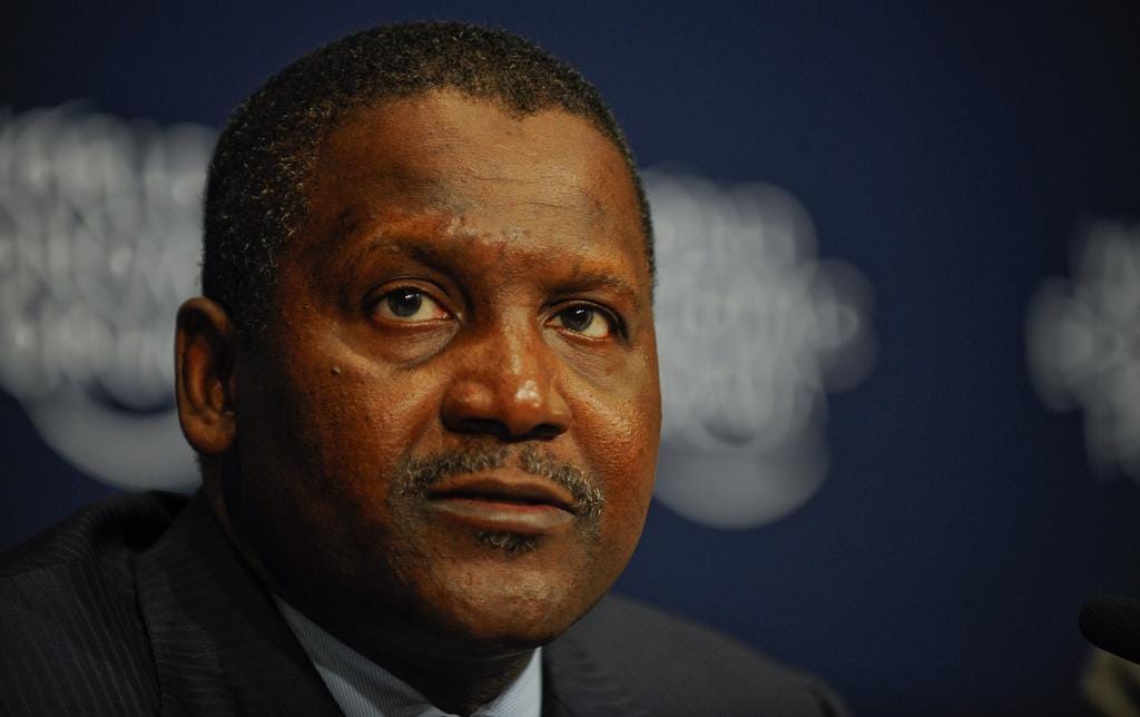 Aliko Dangote has been at the top of the list of the richest people in Africa for 12 consecutive years