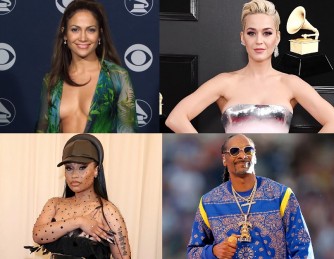 Nicki Minaj na Jennifer Lopez mu rutonde rw'abahanzi bakomeye bataratwara Grammy Award