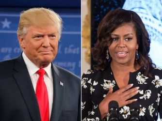 Michelle Obama yahishuye ko yarize iminota 30 ubwo Donald Trump yarahiraga