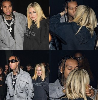 Umuraperi Tyga na Avril Lavigne bemeje iby'urukundo rwabo-AMAFOTO