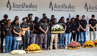 #Kwibuka29: Abayobozi n'abakozi ba Fortebet basuye Urwibutso rwa Jenoside rwa Kigali-AMAFOTO