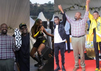 King James yatunguranye! Bwiza, Masamba na Chameleone bakoze igitaramo gikomeye cyaherewemo Gen.Muhoozi icumu n’ingabo-AMAFOTO