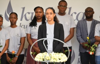 #Kwibuka29: Abakozi bagize Group Vivendi basuye urwibutso rwa Jenoside rwa Kigali bunamira inzirakarengane-AMAFOTO