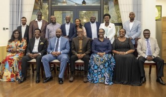 Perezida Kagame na Madamu bafashije Gen. Muhoozi kwizihiza isabukuru ye-AMAFOTO