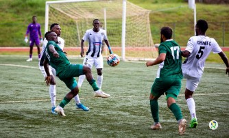 Mu mukino w'umujinya mwinshi, APR FC yanganyije na Kiyovu Sport-AMAFOTO