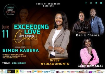 Grace Nyinawumuntu yateguye igitaramo “Exceeding Love” benshi bategerezanyije amatsiko 