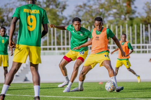 Amavubi has had their first training session in preparation for the visit to Mozambique - PHOTOS 