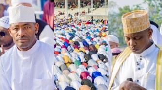 MU MAFOTO: Ibihumbi by’abayisilamu barimo Lt.Gen Mubarack Muganga bizihije umunsi wa Eid al-Adha