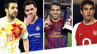 Cesc Fabregas umunyabigwi wa Arsenal na Chelsea yasezeye ku mupira w'amaguru